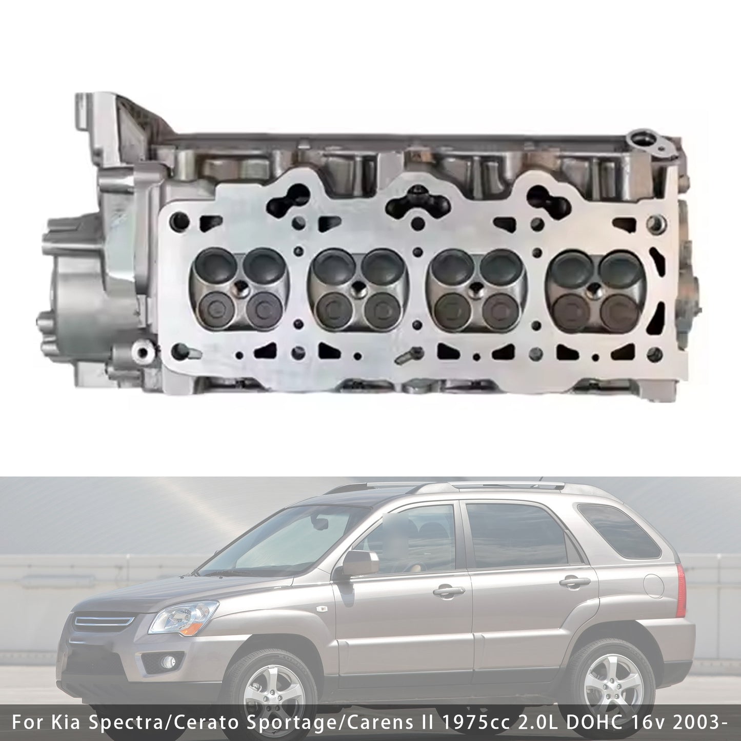 Gruppo testata G4GC per Hyundai Tucson 2.0 Kia Sportage 2.0 2008-2010