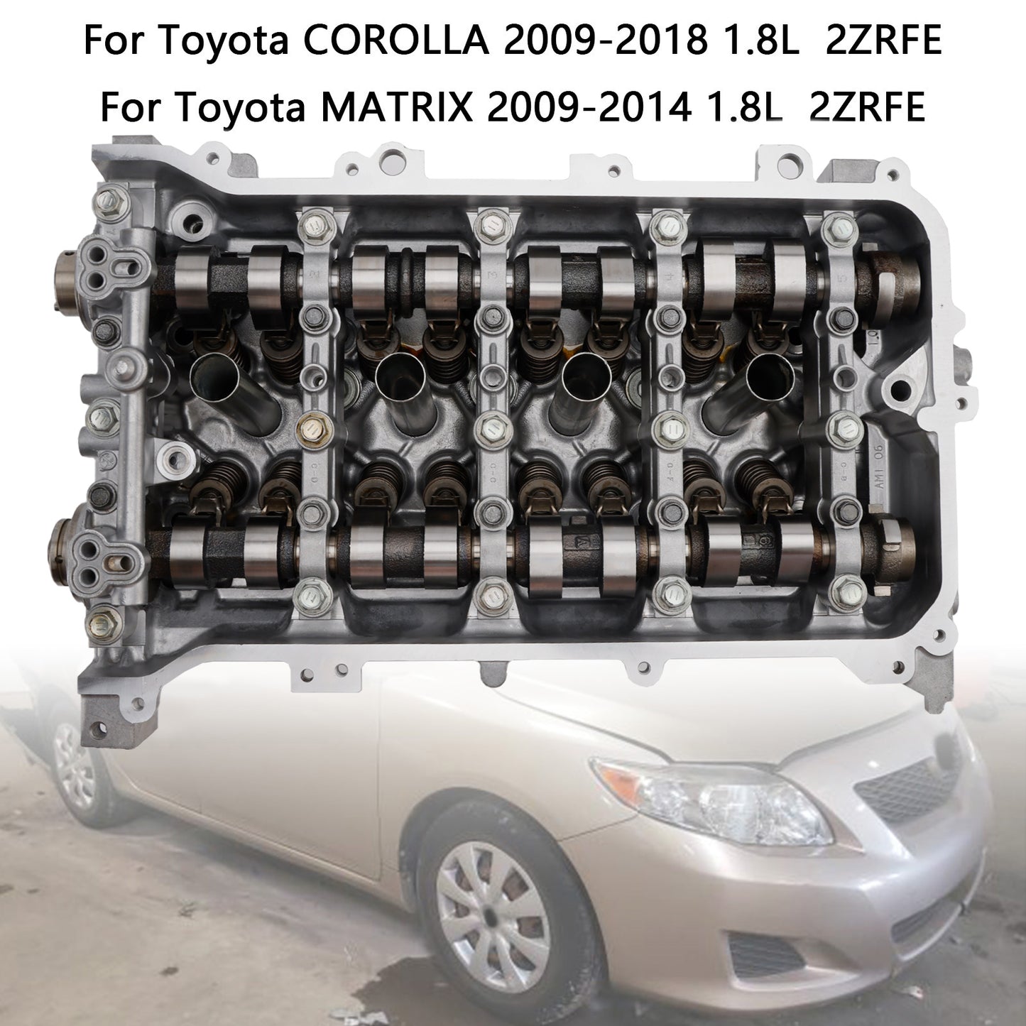 Testata del cilindro 2ZRFE per Toyota xD 1.8L 2008-2014