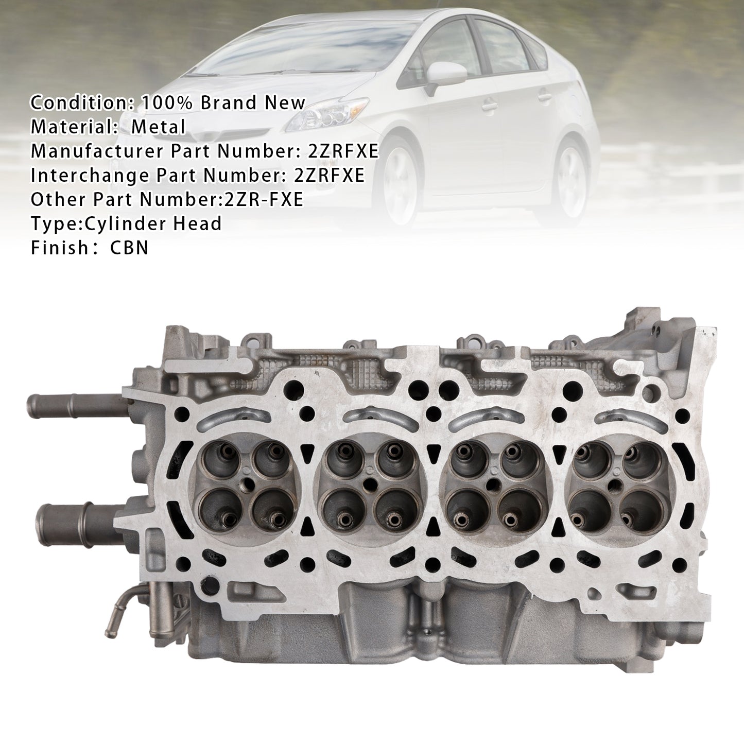 Testata cilindro Toyota Prius 1.8 2010-2016 2ZRFXE