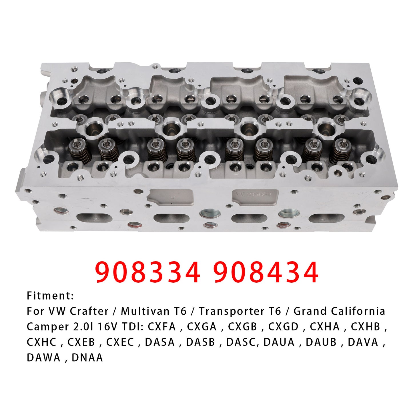 Testata 908334 908434 per VW Audi Skoda SEAT 2.0l TDI