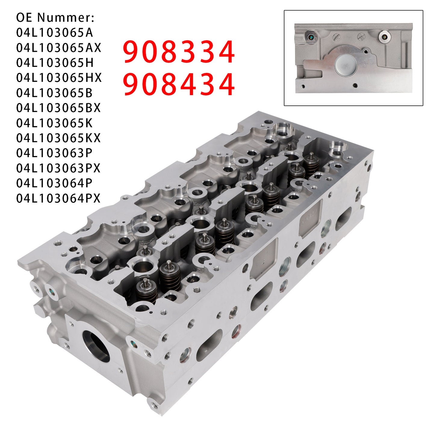 Testata 908334 908434 per VW Audi Skoda SEAT 2.0l TDI