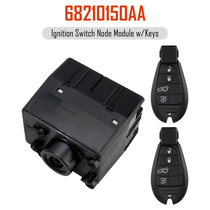 Modulo di nodo interruttore di accensione wireless Jeep Cherokee WH 2008-2011 con chiavi 68210150AA 68210150AB