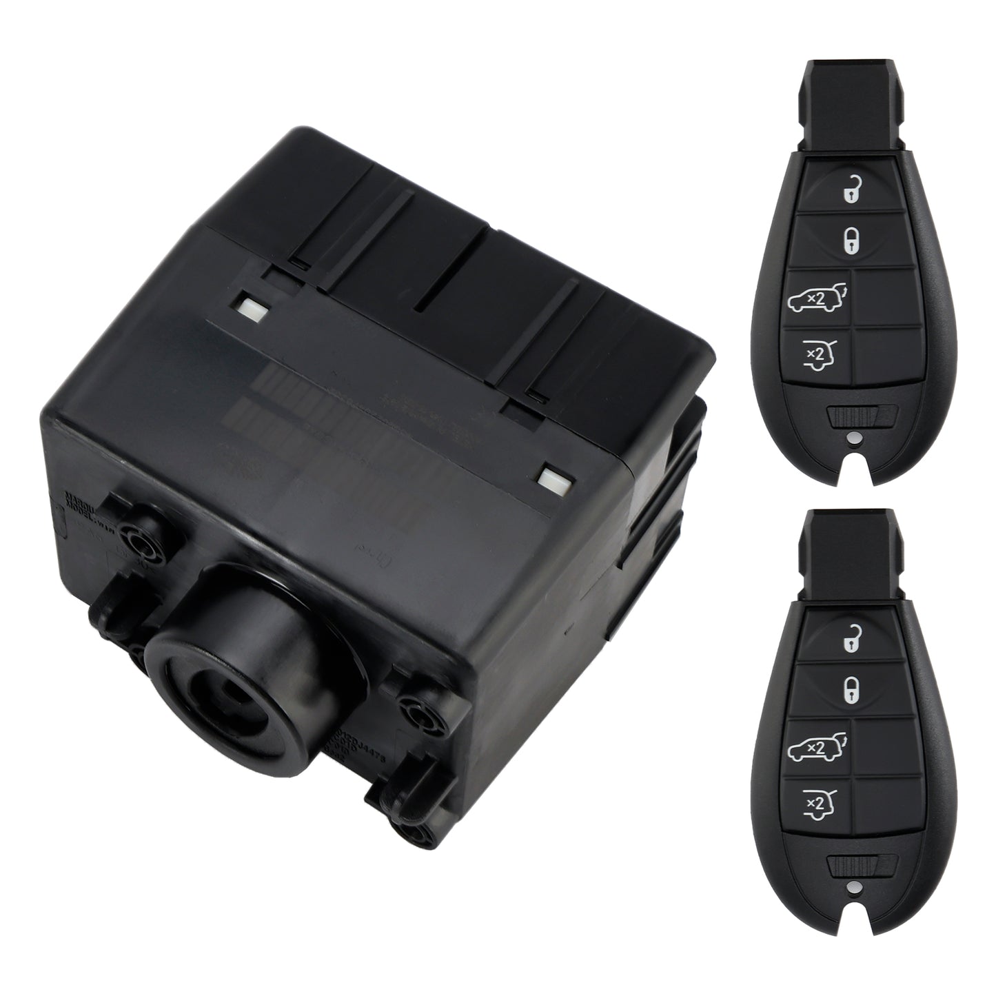 Modulo di nodo interruttore di accensione wireless Jeep Cherokee WH 2008-2011 con chiavi 68210150AA 68210150AB