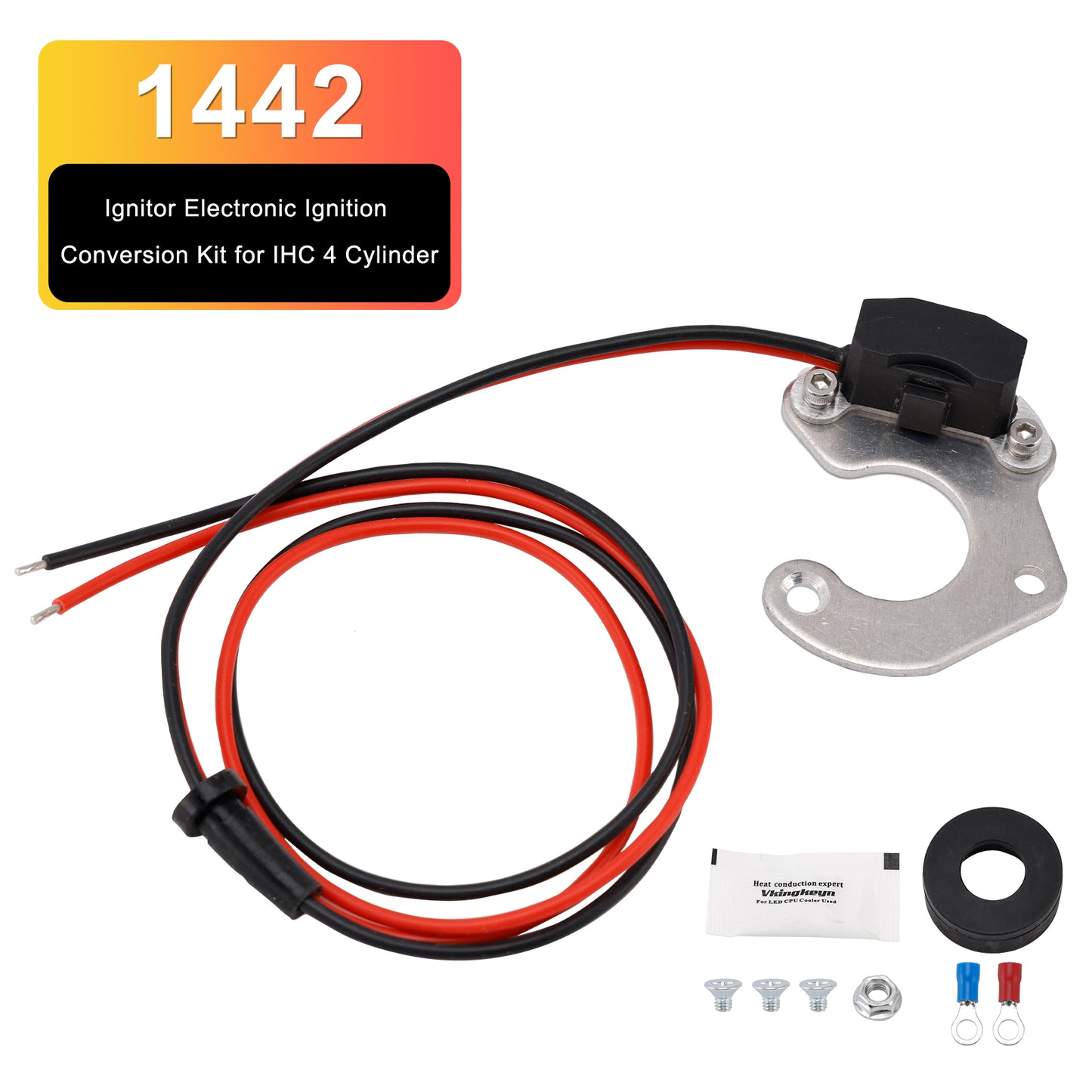 Kit di conversione accensione elettronica Ignitor 1442 per IHC 4 cilindri