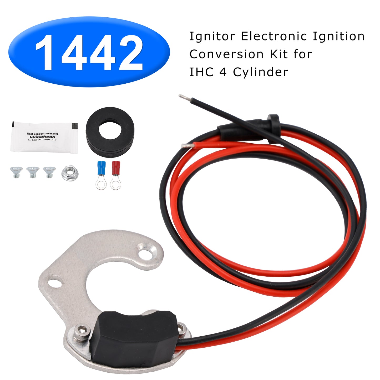 Kit di conversione accensione elettronica Ignitor 1442 per IHC 4 cilindri