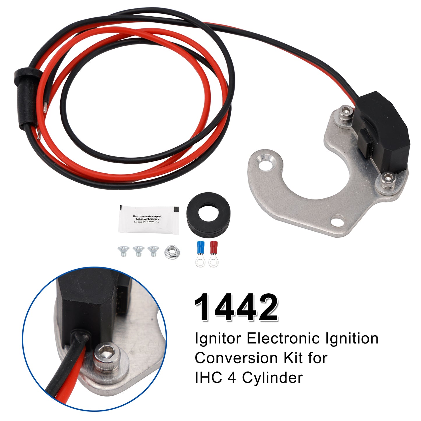Kit di conversione accensione elettronica Ignitor 1442 per IHC 4 cilindri