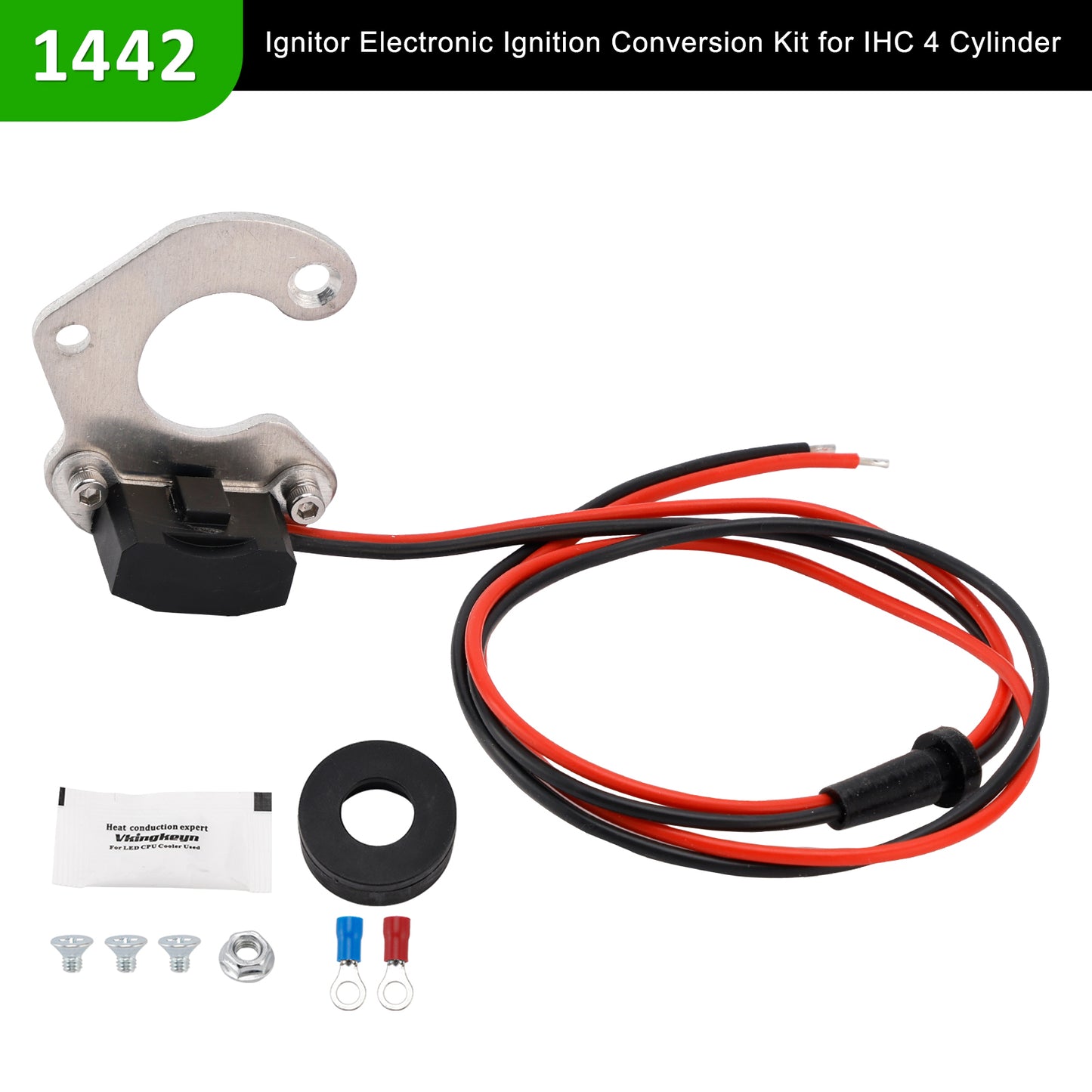 Kit di conversione accensione elettronica Ignitor 1442 per IHC 4 cilindri