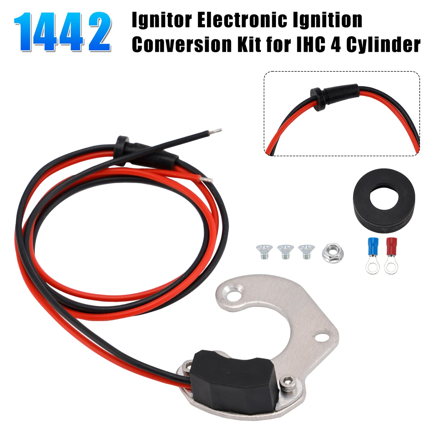 Kit di conversione accensione elettronica Ignitor 1442 per IHC 4 cilindri
