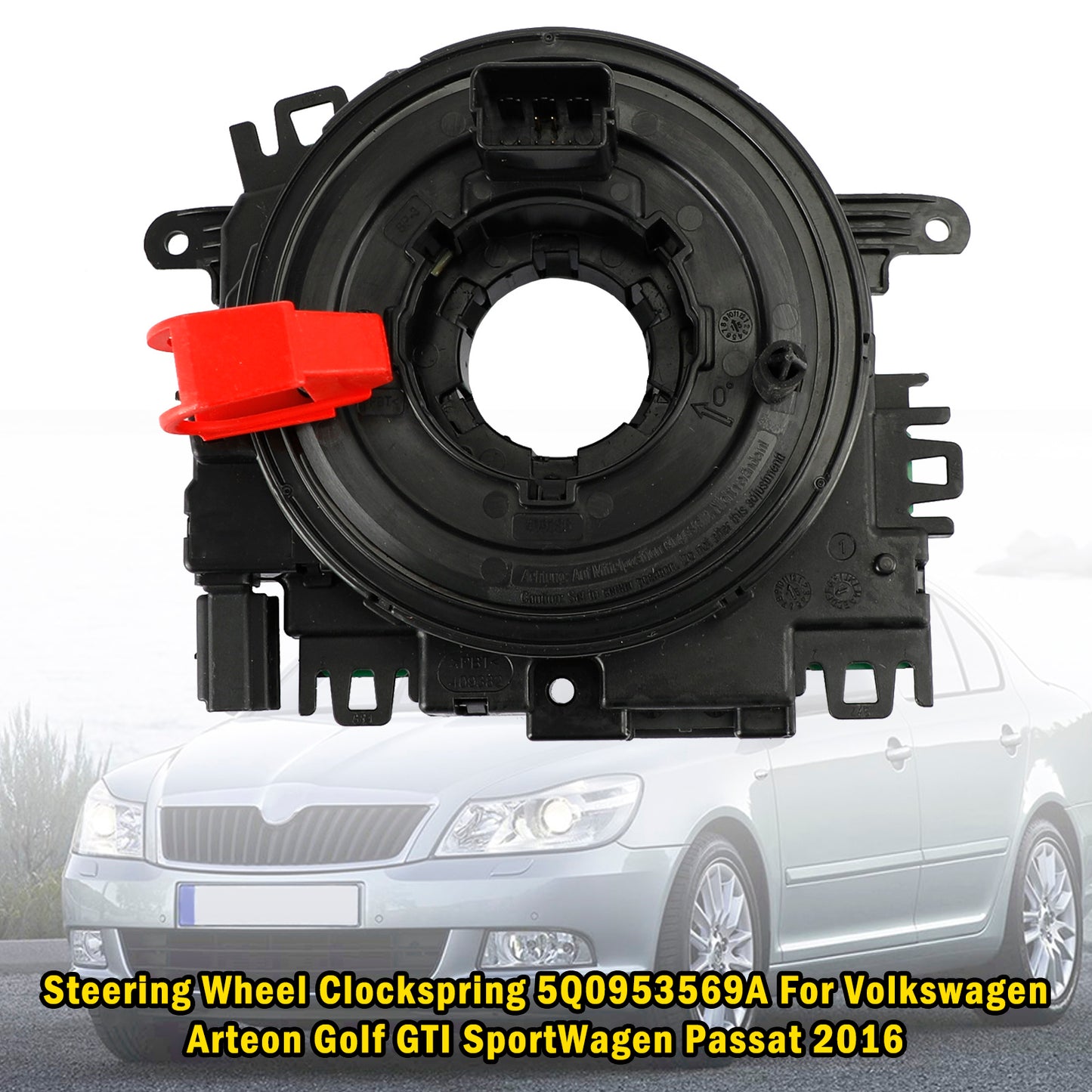 Giugno 2013-2019 VW Caddy / Maggio 2010 - Dicembre 2012 SEAT Leon Volante Clockspring 5Q0953569A
