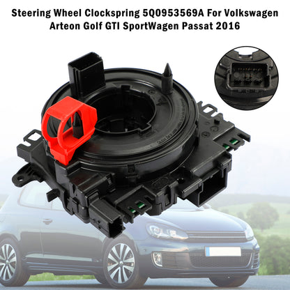 2010-2015 VW Tigan Touran Seat Altea Flyer Clockspring 5Q0953569A