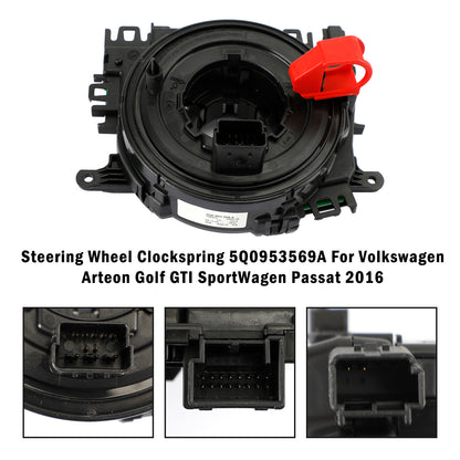 Giugno 2013-2019 VW Caddy / Maggio 2010 - Dicembre 2012 SEAT Leon Volante Clockspring 5Q0953569A