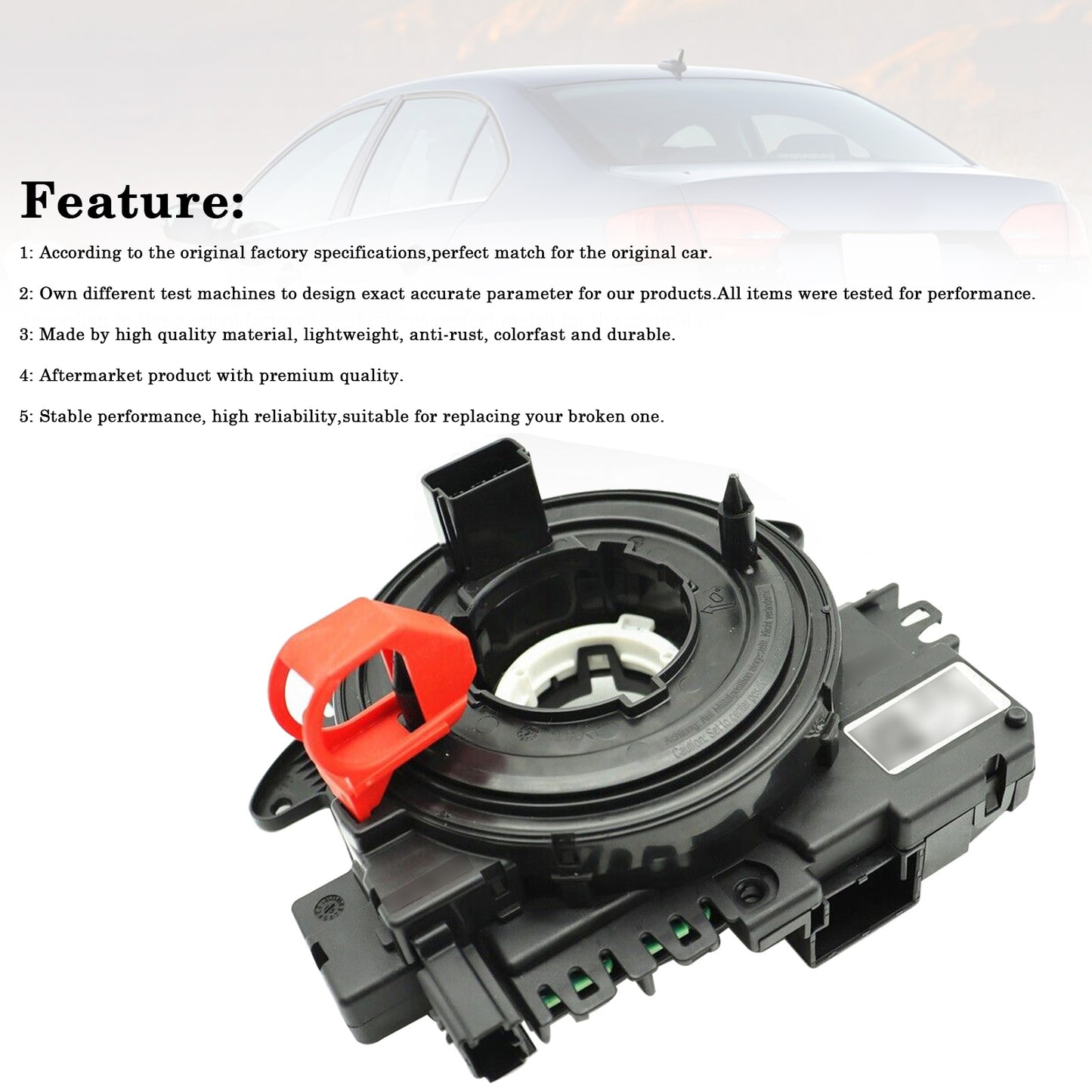 2010.05-2014.01 Per Volkswagen Golf Plus Molla orologio 5K0953569AG