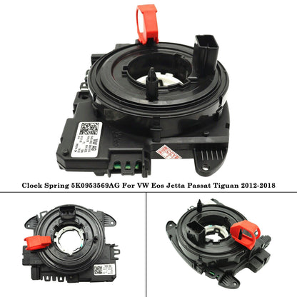 2010- 2018.05 Volkswagen Scirocco Skoda Pupazzo di neve Orologio a molla 5K0953569AG