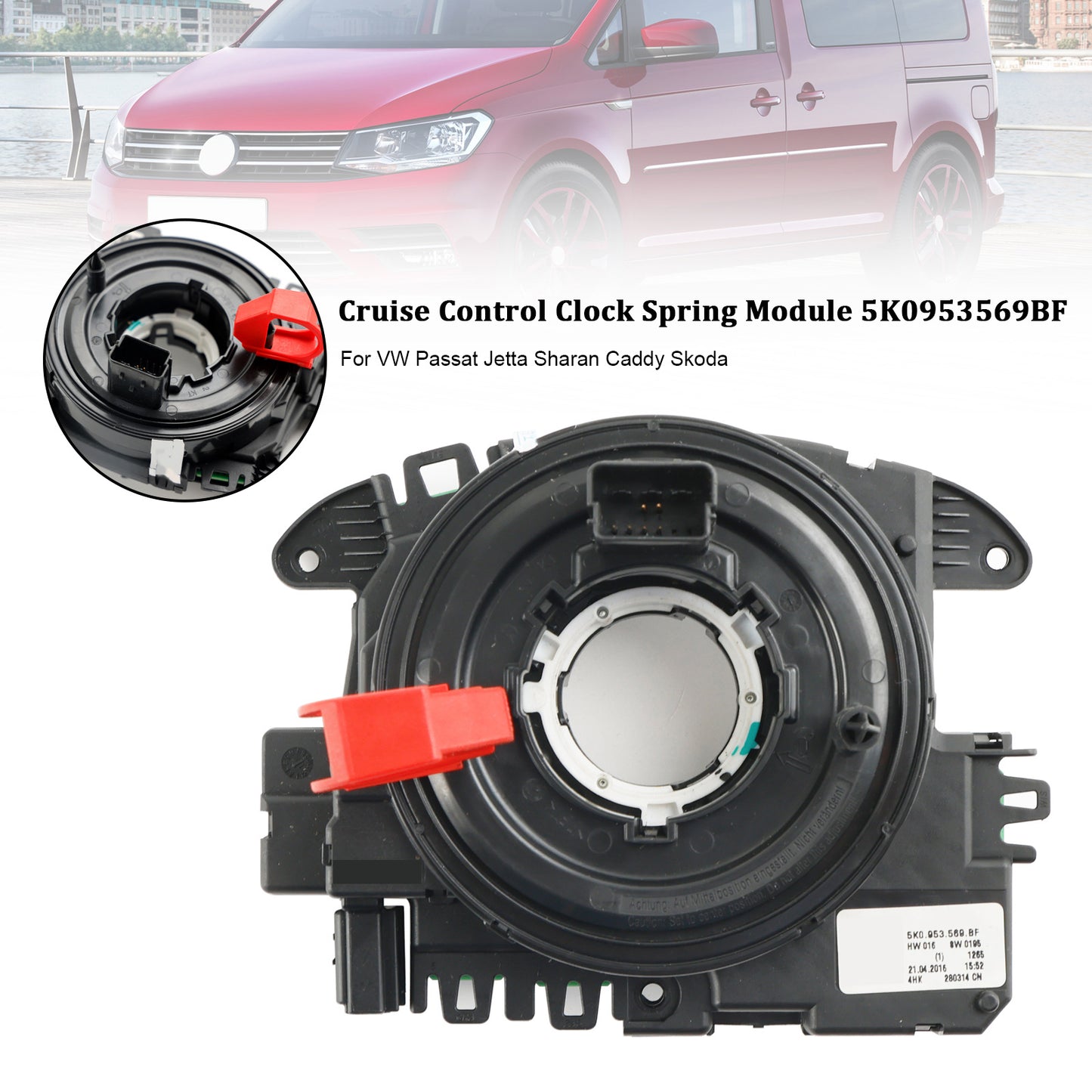 Modulo molla orologio Cruise Control VW Passat/Variant/Santana 2016-2022 5K0953569BF 5K0953569BC