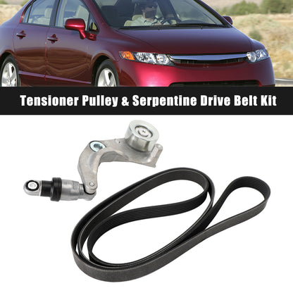 2006-2011 Honda Civic 1.8L Kit puleggia tendicinghia e cinghia di trasmissione a serpentina