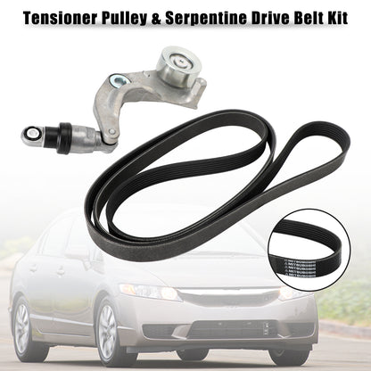 2006-2011 Honda Civic 1.8L Kit puleggia tendicinghia e cinghia di trasmissione a serpentina