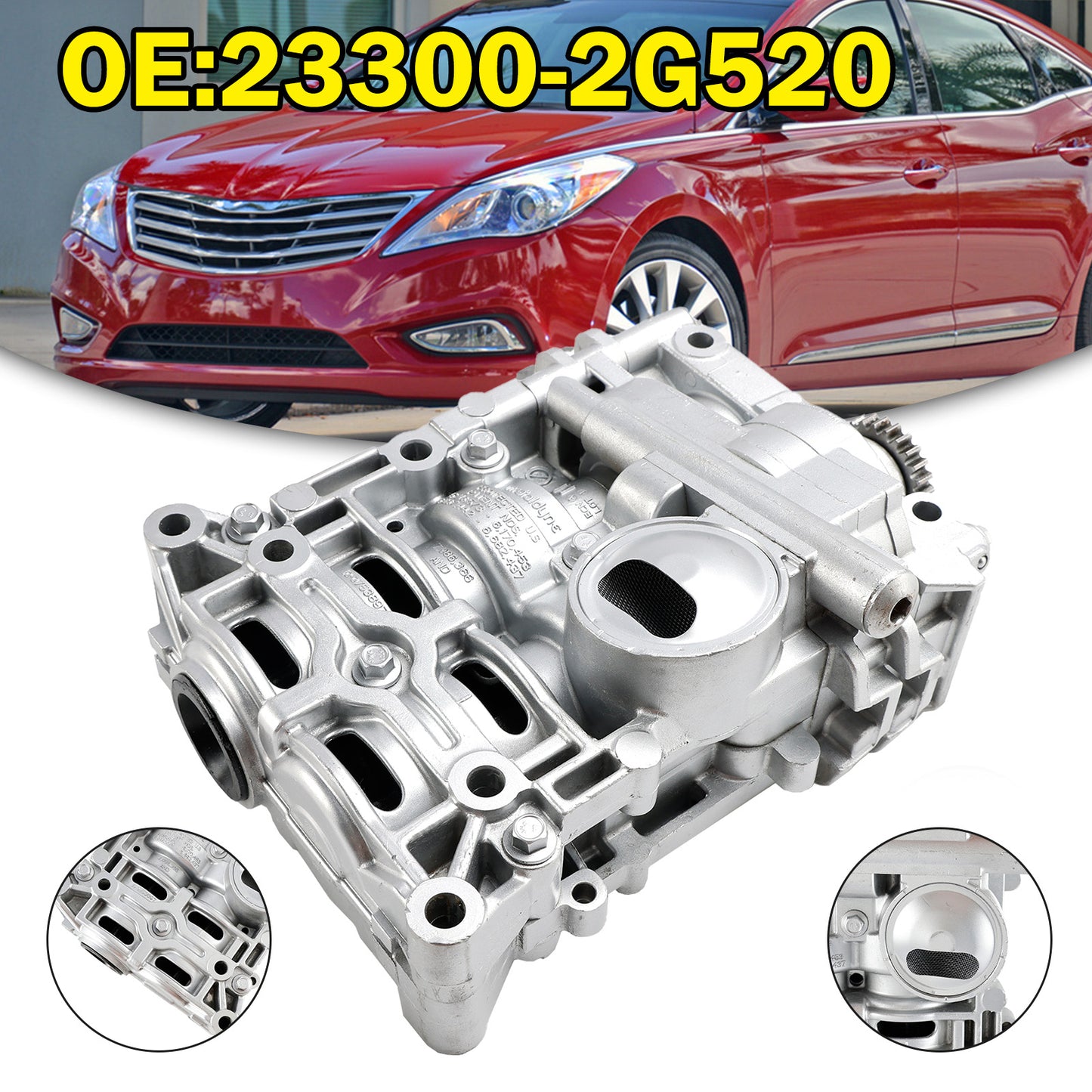 233002G520 2012-2015 Kia Optima Sorento 2.4L Pompa dell'olio per l'assemblaggio dell'equilibrio dell'albero