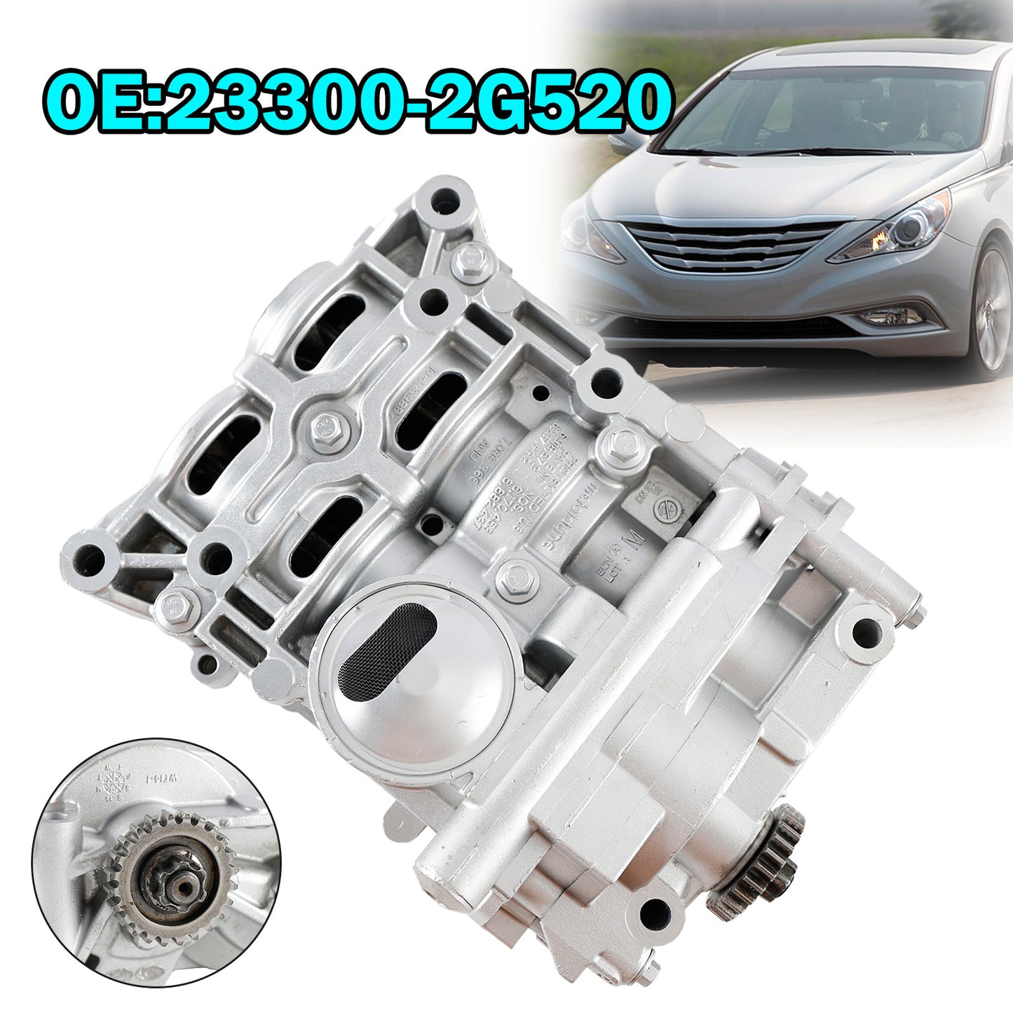 233002G520 2012-2015 Kia Optima Sorento 2.4L Pompa dell'olio per l'assemblaggio dell'equilibrio dell'albero