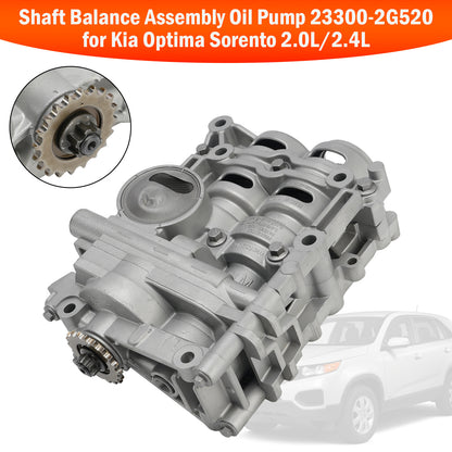 2012-2014 Hyundai Sonata Azera 2.0L/2.4L Albero Equilibrio Pompa Olio 23300-2G520