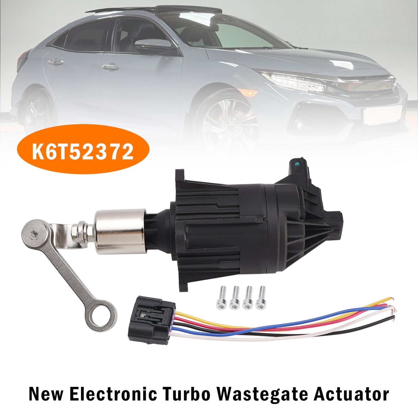 2016-2019 Honda Civic 1.5L K6T52372 OEM Turbo Charger EGR Elettrovalvola Attuatore Generico