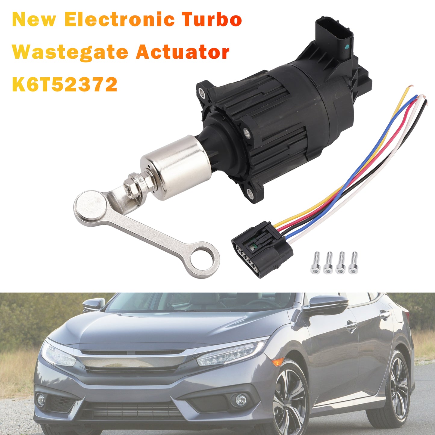 2016-2019 Honda Civic 1.5L K6T52372 OEM Turbo Charger EGR Elettrovalvola Attuatore Generico