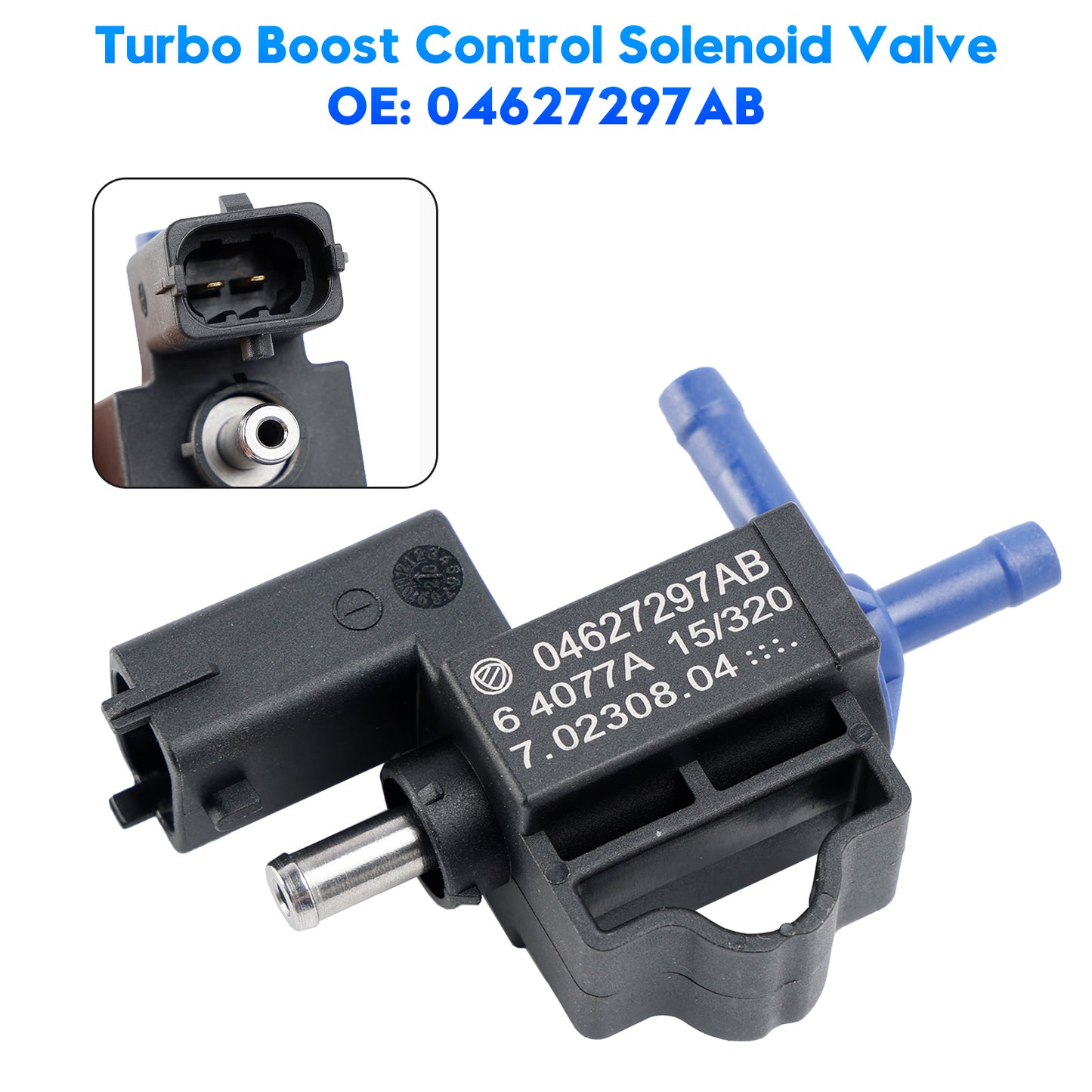 Elettrovalvola di controllo Turbo Boost per Fiat 500X 124 Spider 1.4L 04627297AB