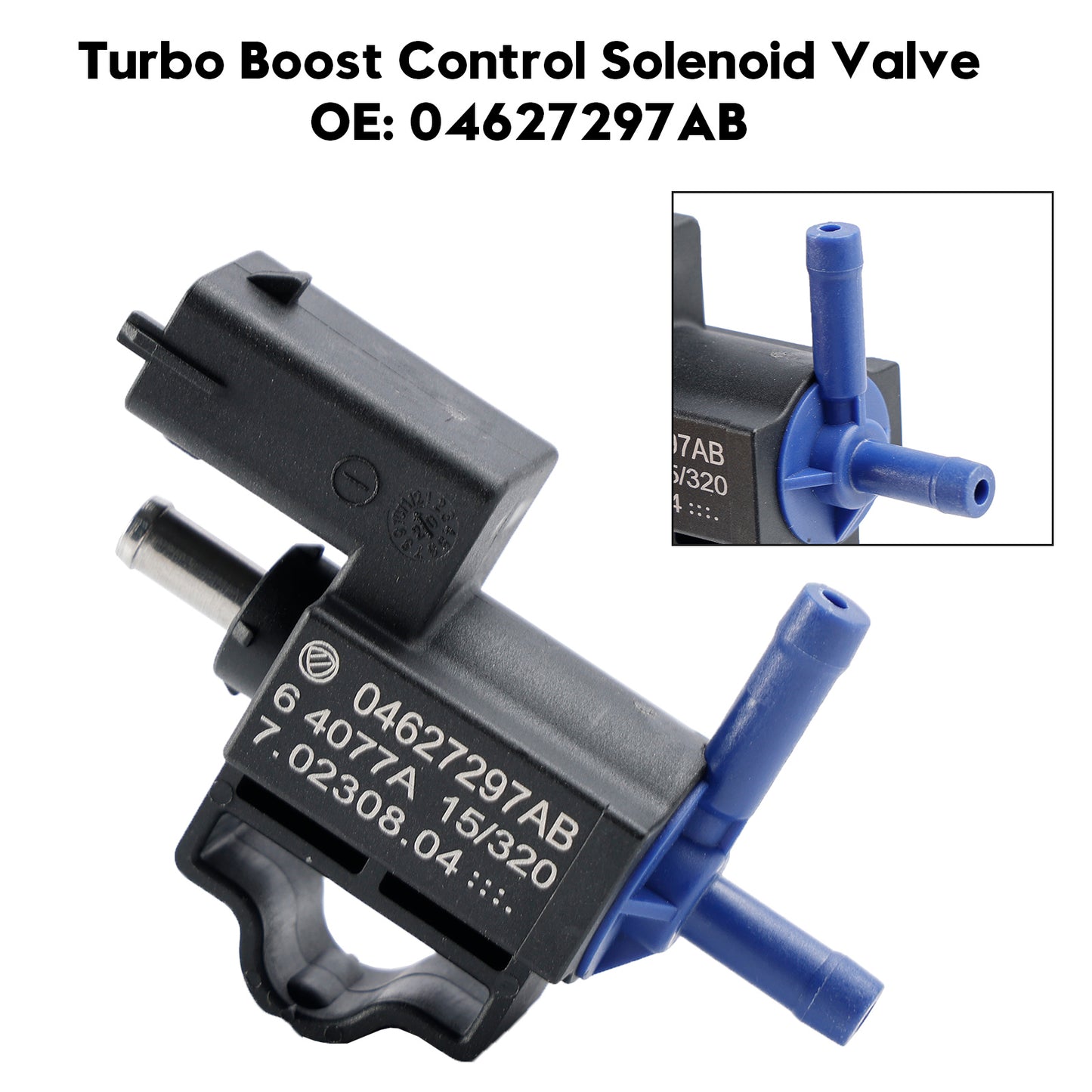 Elettrovalvola di controllo Turbo Boost per Fiat 500X 124 Spider 1.4L 04627297AB