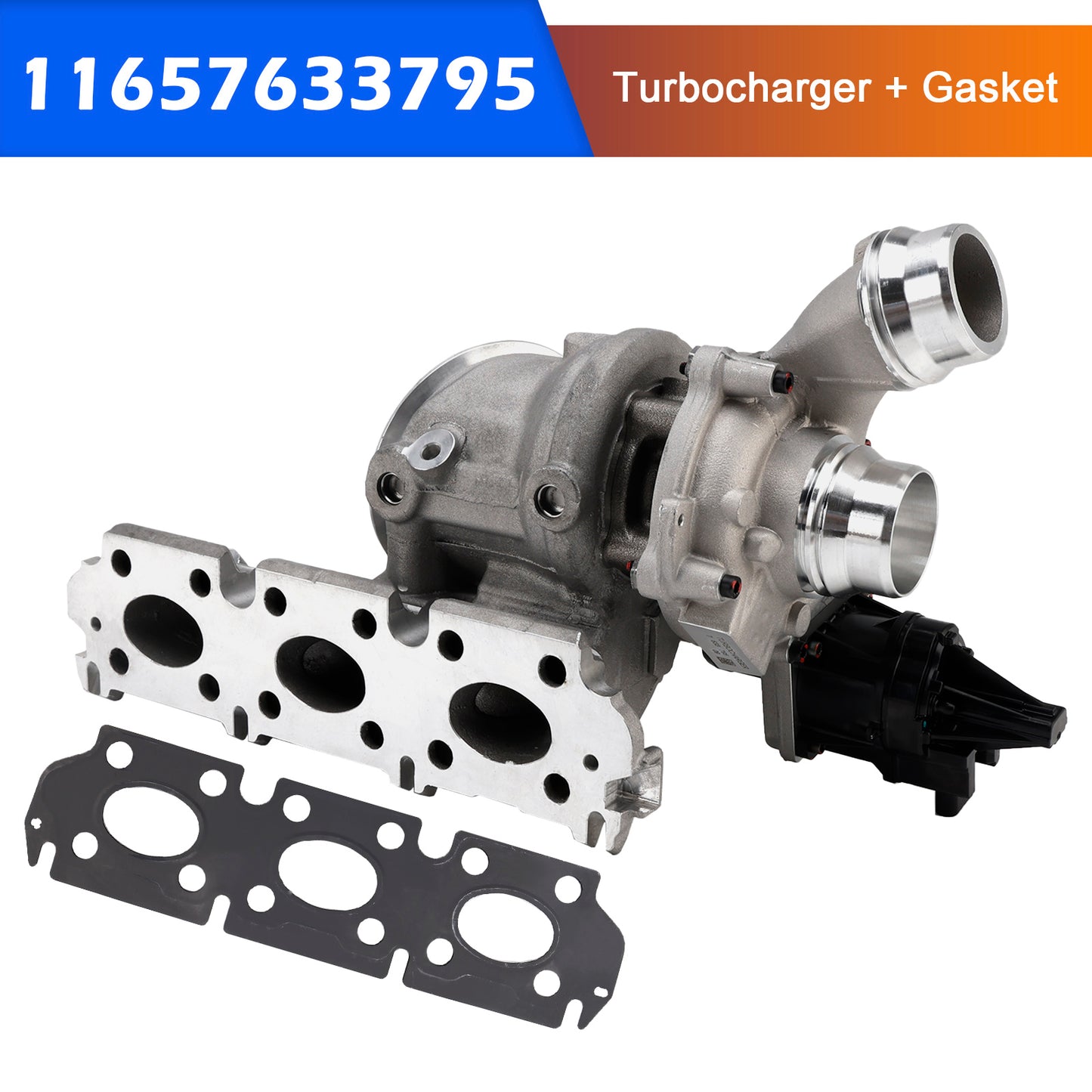 Turbocompressore + guarnizione BMW 318i (F30 F31 F80) 2015+ 11657633795