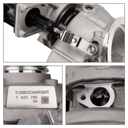 Turbocompressore + guarnizione BMW 318i (F30 F31 F80) 2015+ 11657633795