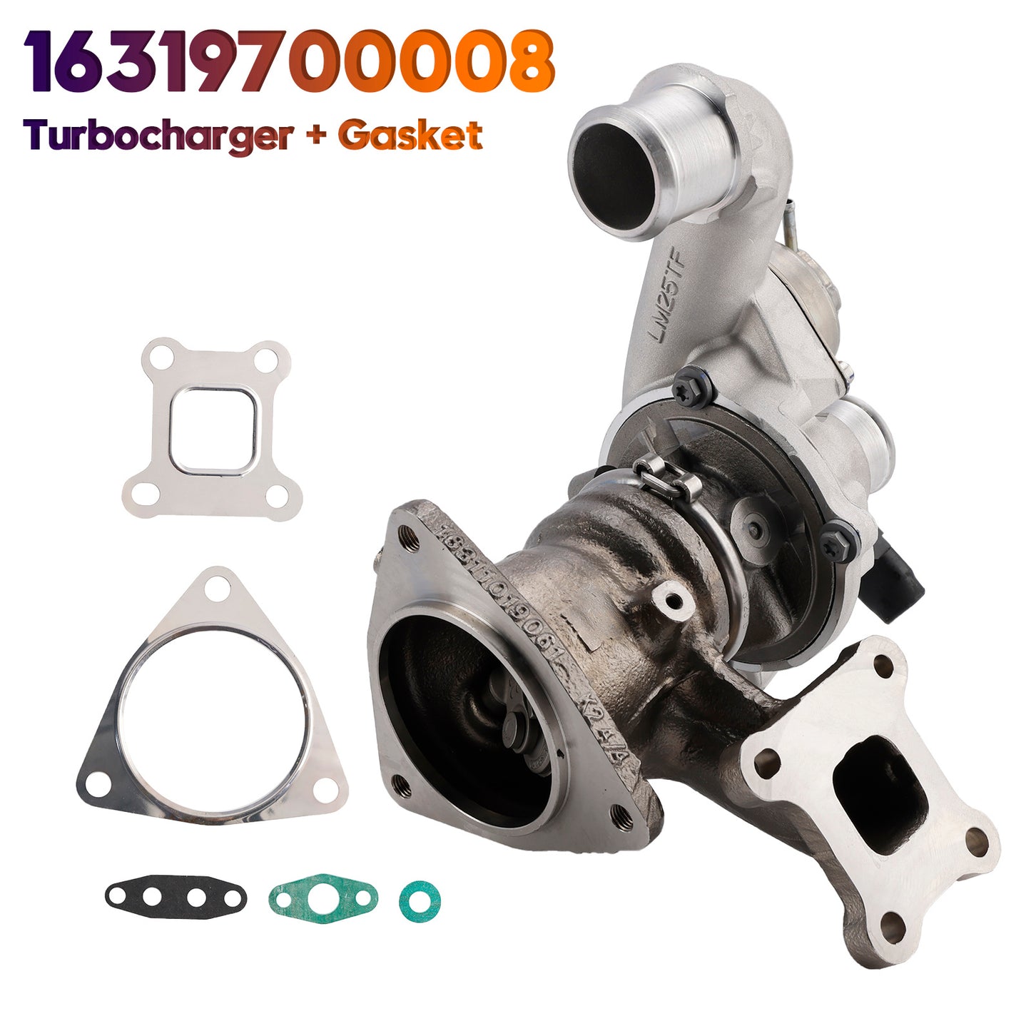 Turbocompressore + guarnizione Honda Civic CR-V 1.0 VTEC dal 2017 in poi 16319700008 129 CV-95 kW