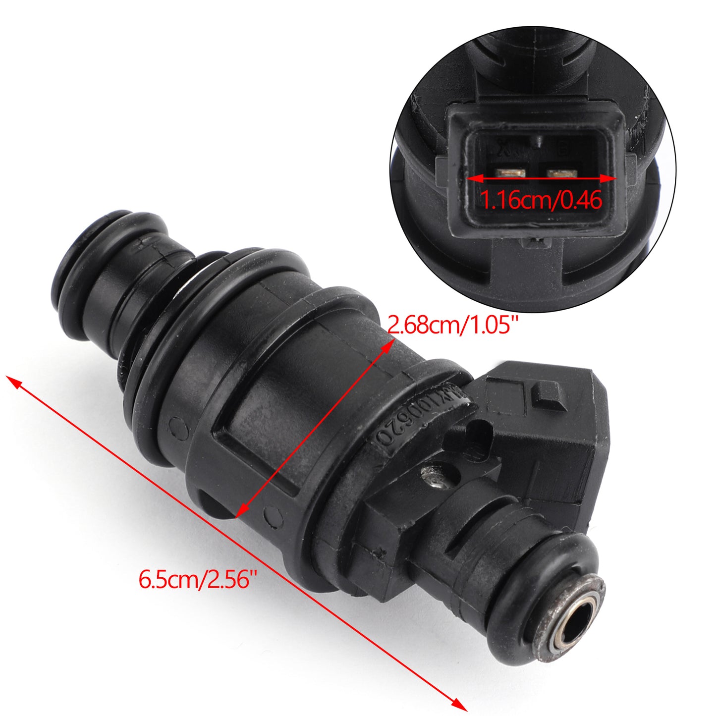 6PCS Iniettori di Carburante MJY100620 Fit LAND ROVER FREELANDER 2.5L KV6 90536149 Generico