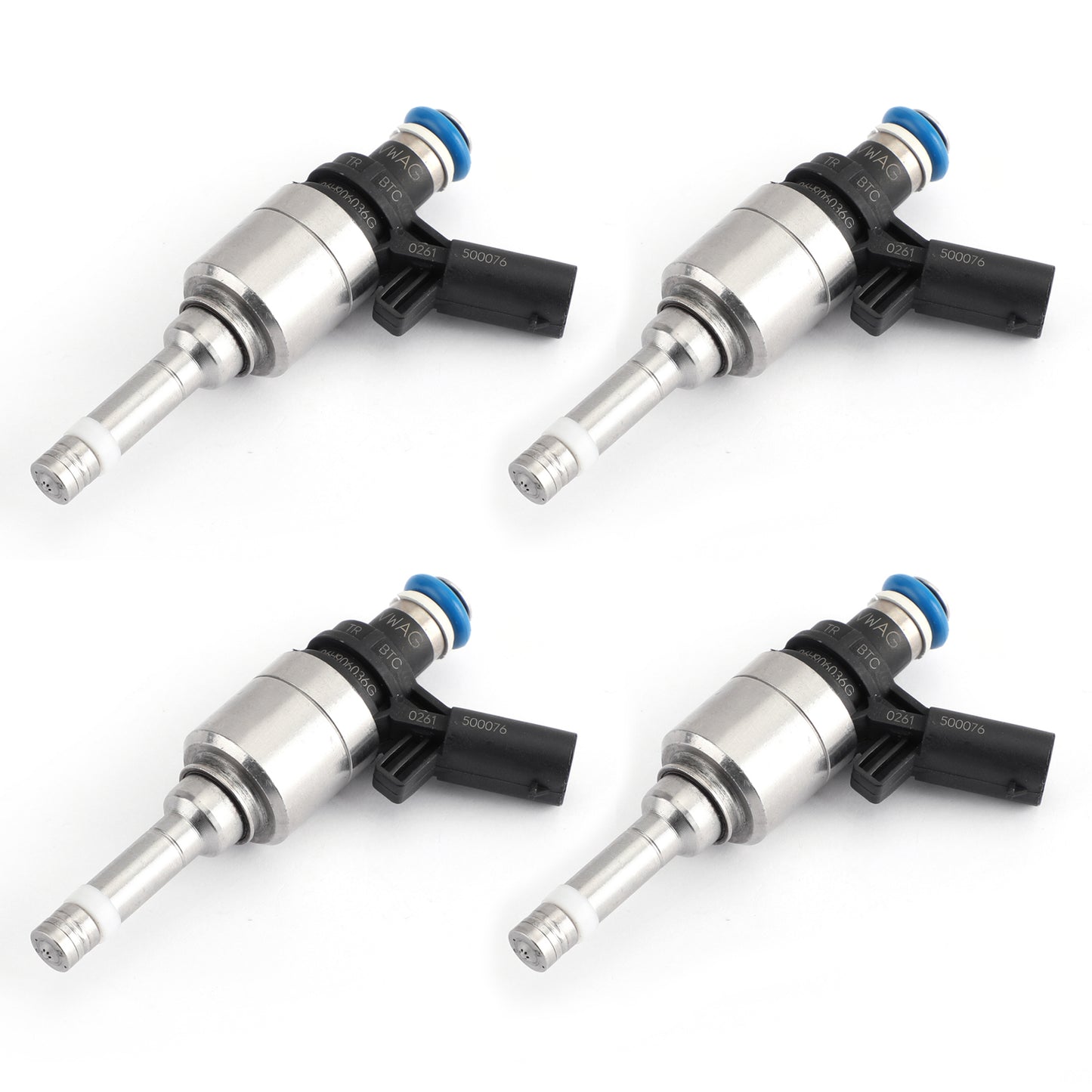 Per Audi TT A4 A3 A5 A6 Q3 Q5 06H906036G 4 pezzi iniettori di carburante Turbo 0261500076 generico