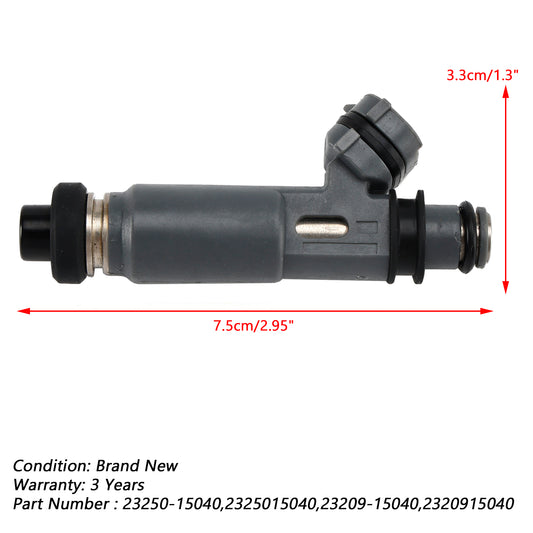 Set di 4 iniettori di carburante 23250-15040 Per Toyota Corolla AE11 4AFE Soluna AL50 Corona Generico