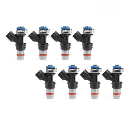 FJ887 Set di 8 iniettori di carburante 12580681 Adatto per Chevy GCC 2004-2010 4.8 5.3 6.0 6.2 FIGM004X8 217-1621 58100N6818 832-11203 Generico