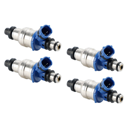 4 pezzi iniettori di carburante adatti per 1990-1993 Mazda Miata 1.6L 195500-1970 generico