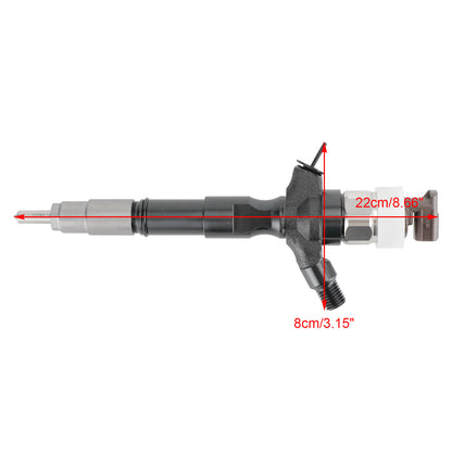 095000-6760 1 PZ Iniettore Carburante 23670-30140 Fit Toyota Land Cruiser Hilux 2006+