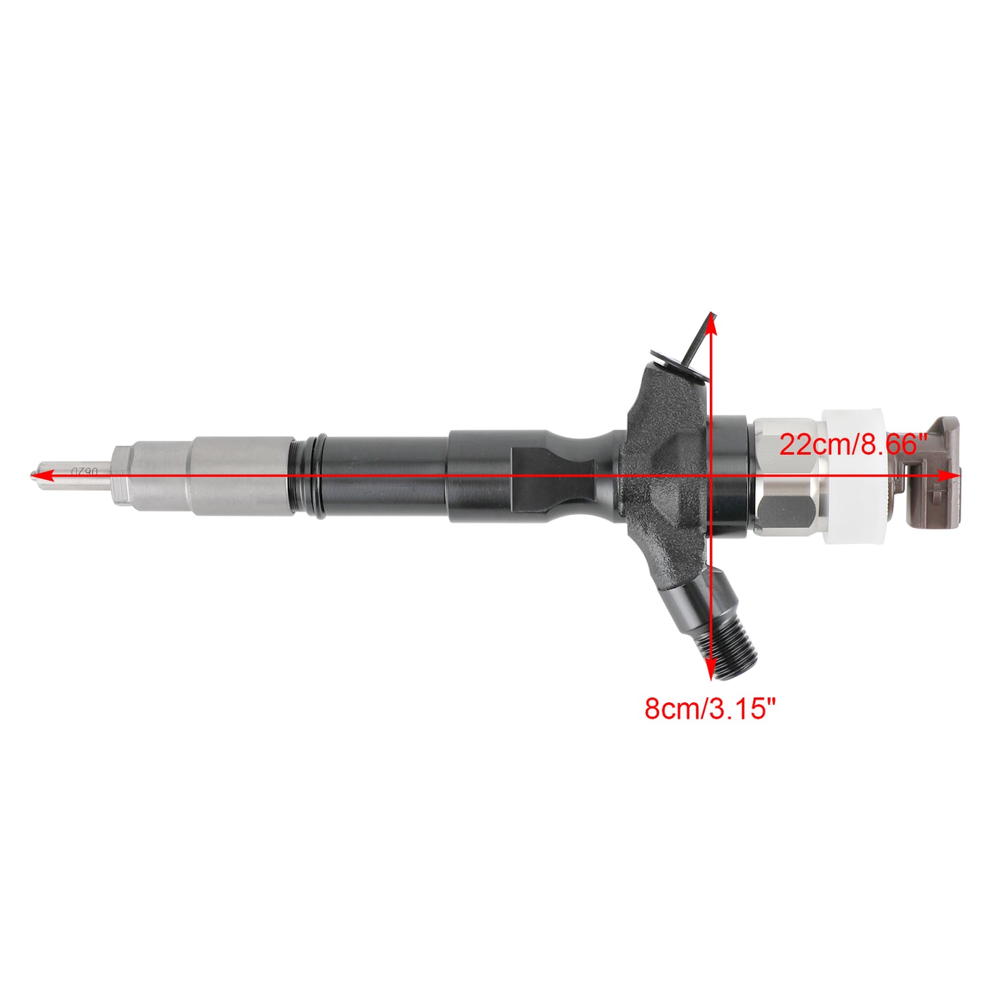 1 PCS Iniettore di Carburante 23670-30140 Fit Toyota Land Cruiser Hilux 2006+ 095000-6760