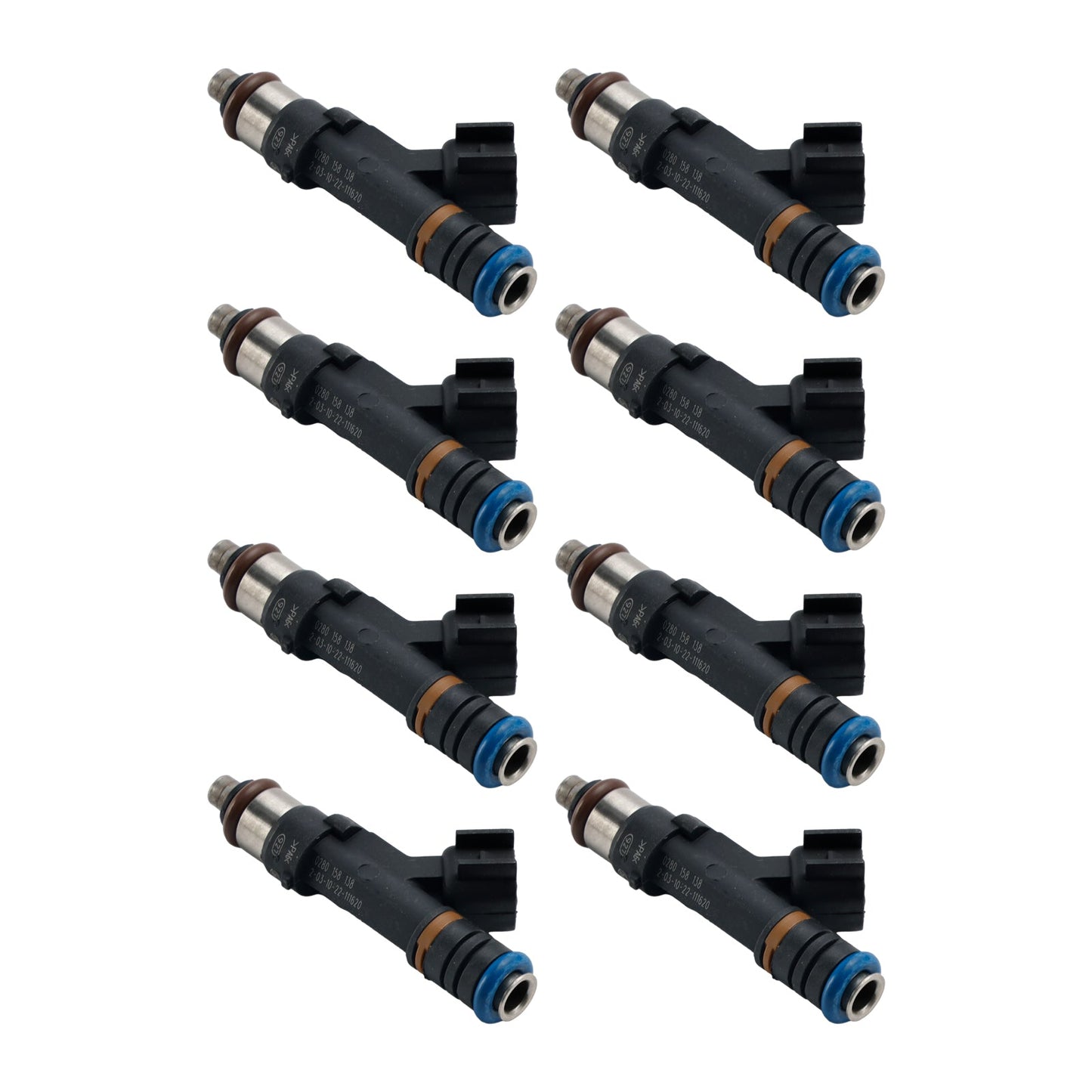 1PZ/8PZ iniettore carburante 0280158138 adatto per Ford F150 F-150 5.4L 2007-2009 E150 E250