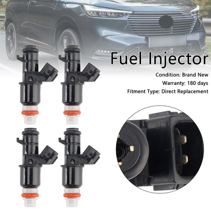 Iniettore di carburante 4 pezzi 16450-RWK-003 adatto per Honda HR-V 2016-2022 adatto per Honda Civic