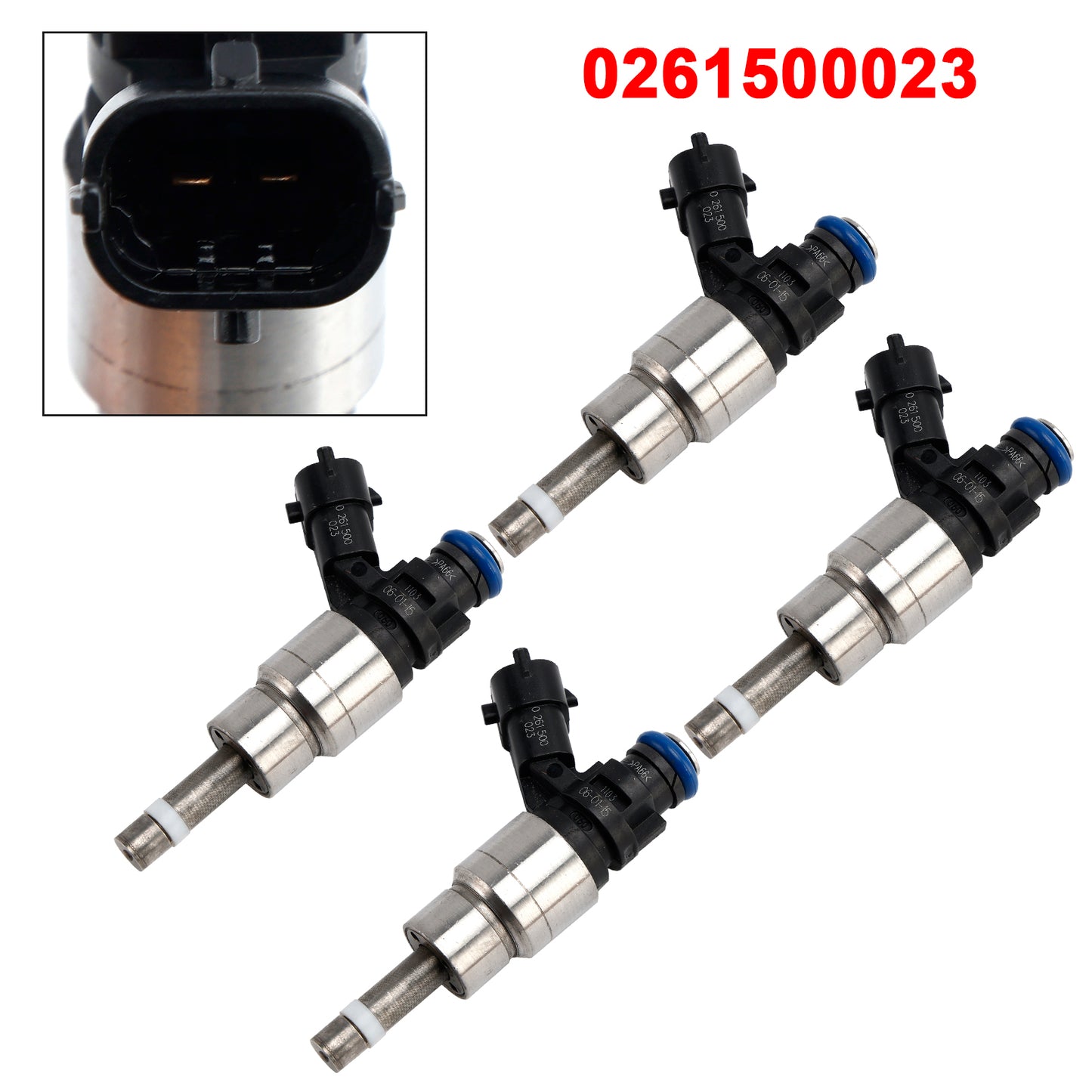 4 pezzi iniettori carburante per Alfa Romeo 159 939 Brera Spider 2.2 JTS 0261500023