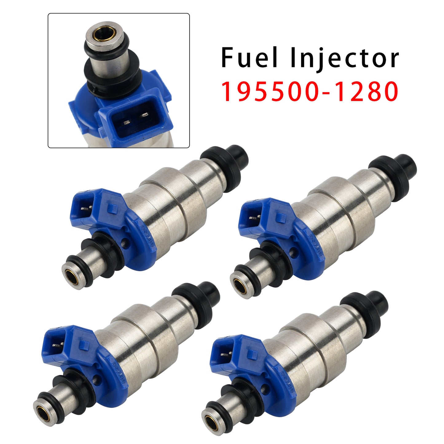 1991-1994 Mercury Capri Base Convertible 2 porte 1.6L 4 pezzi Iniettore carburante 195500-1280