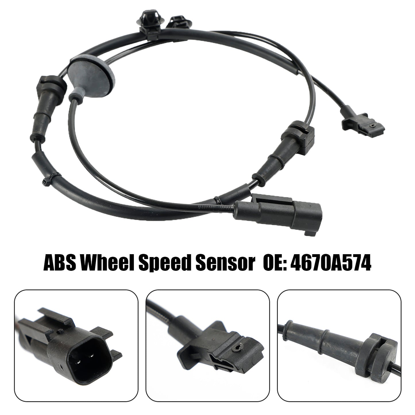 4670A574 Sensore velocità ruota ABS posteriore destro Mitsubishi Outlander III dal 2010 in poi
