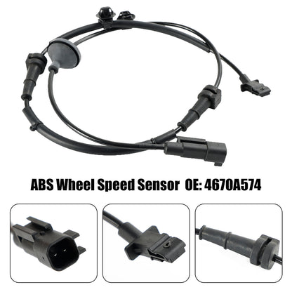 4670A574 Sensore velocità ruota ABS posteriore destro Mitsubishi Outlander III dal 2010 in poi