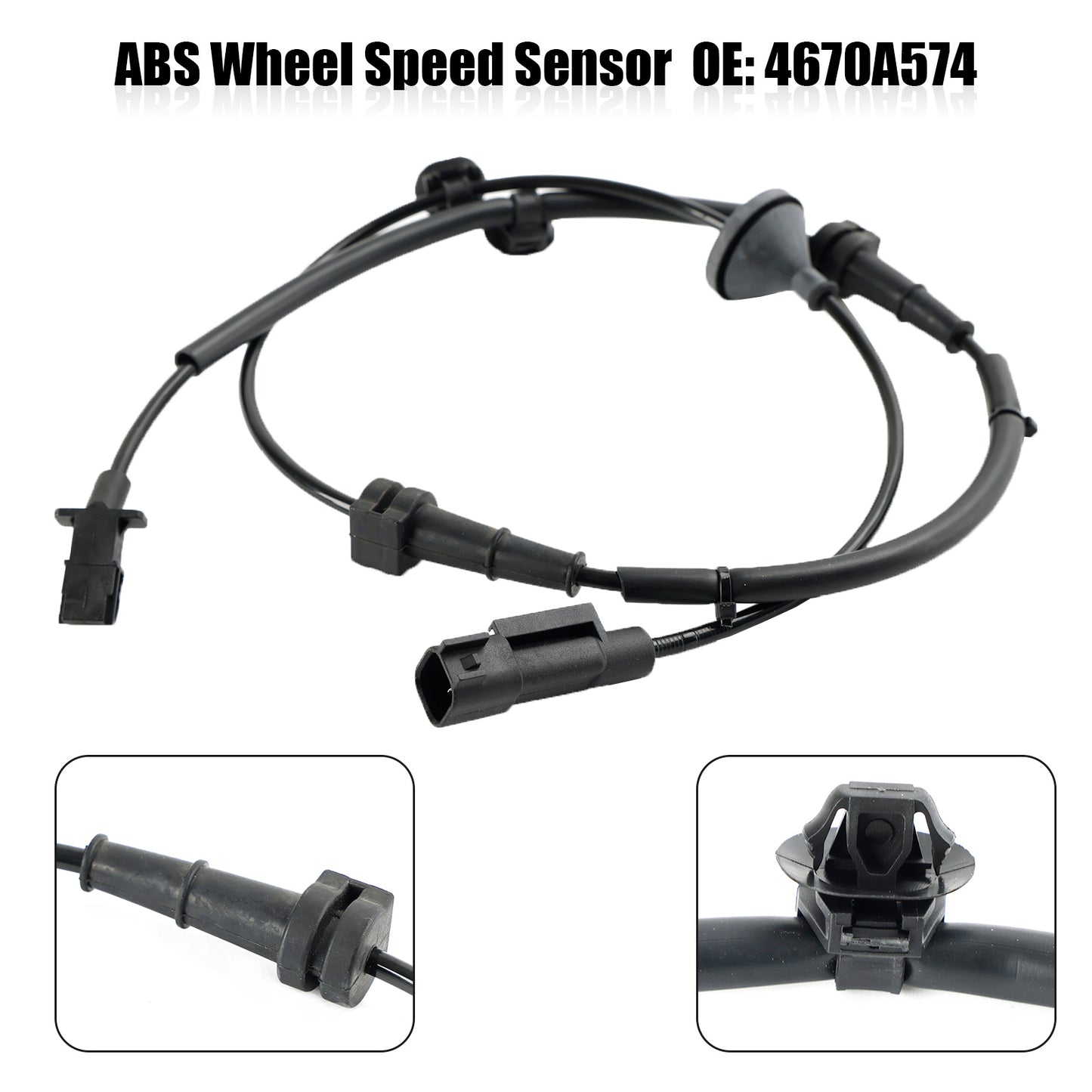 4670A574 Sensore velocità ruota ABS posteriore destro Mitsubishi Outlander III dal 2010 in poi