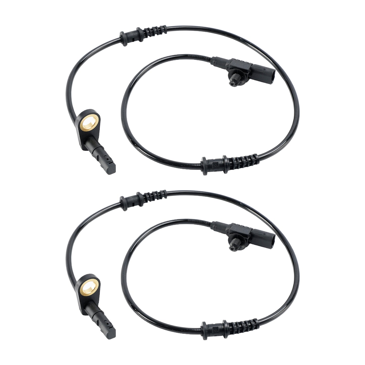 2 Pcs ABS Sensore di Velocità della Ruota Anteriore Destra e Sinistra per Mercedes-Benz 2112115401817