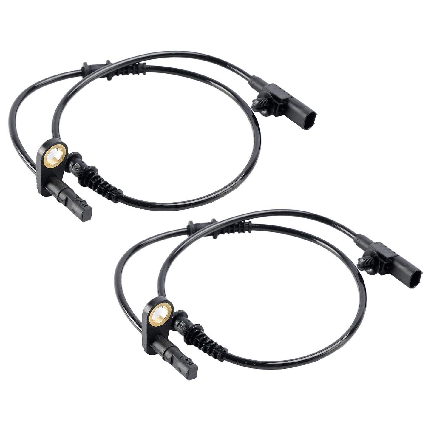 2 Pcs ABS Sensore di Velocità della Ruota Anteriore Destra e Sinistra per Mercedes-Benz 2112115401817