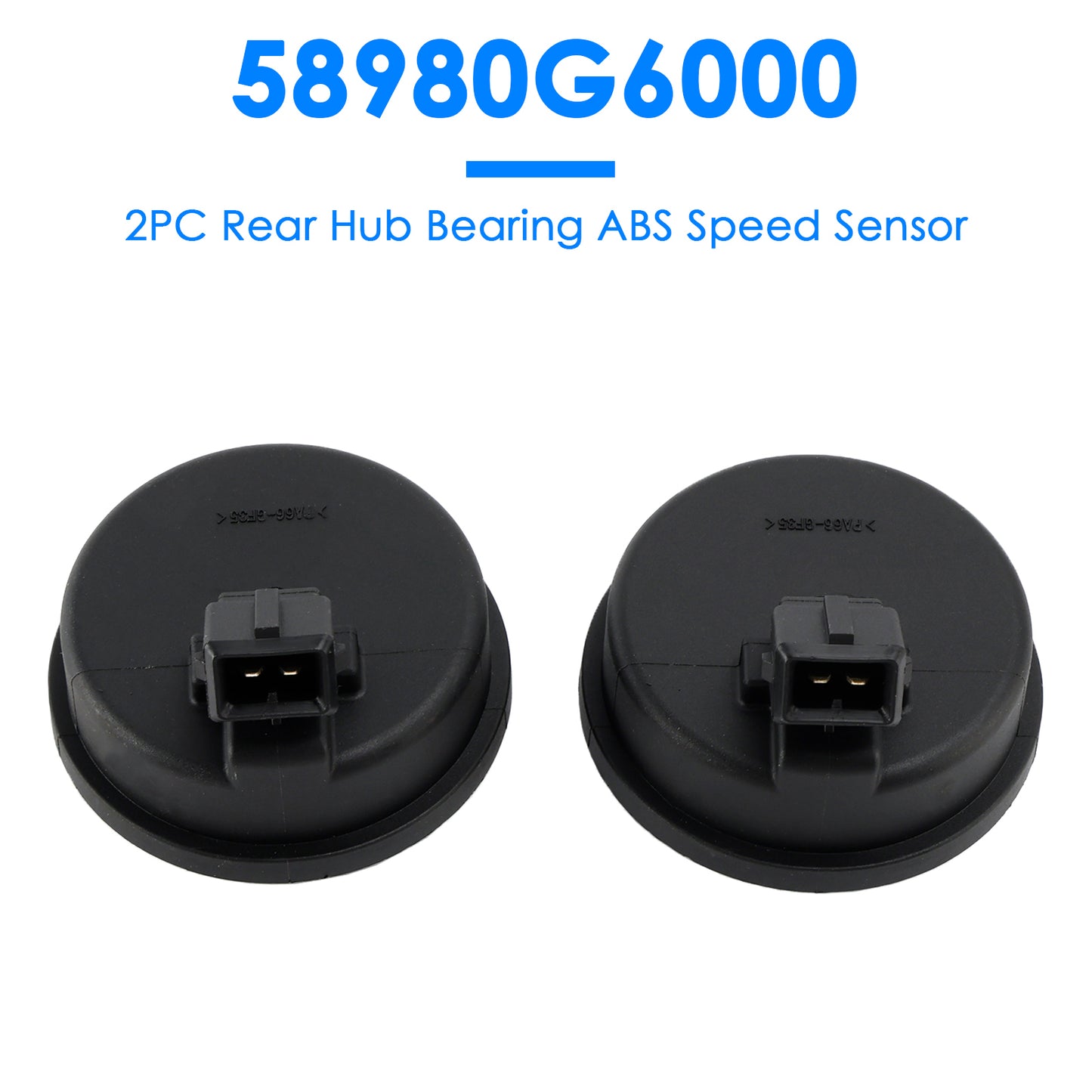 2 sensori di velocità ABS per mozzo posteriore per Kia Picanto Morning 2017-20 58980G6000
