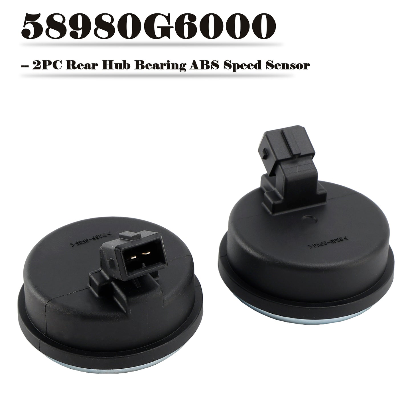 2 sensori di velocità ABS per mozzo posteriore per Kia Picanto Morning 2017-20 58980G6000