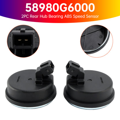 2 sensori di velocità ABS per mozzo posteriore per Kia Picanto Morning 2017-20 58980G6000