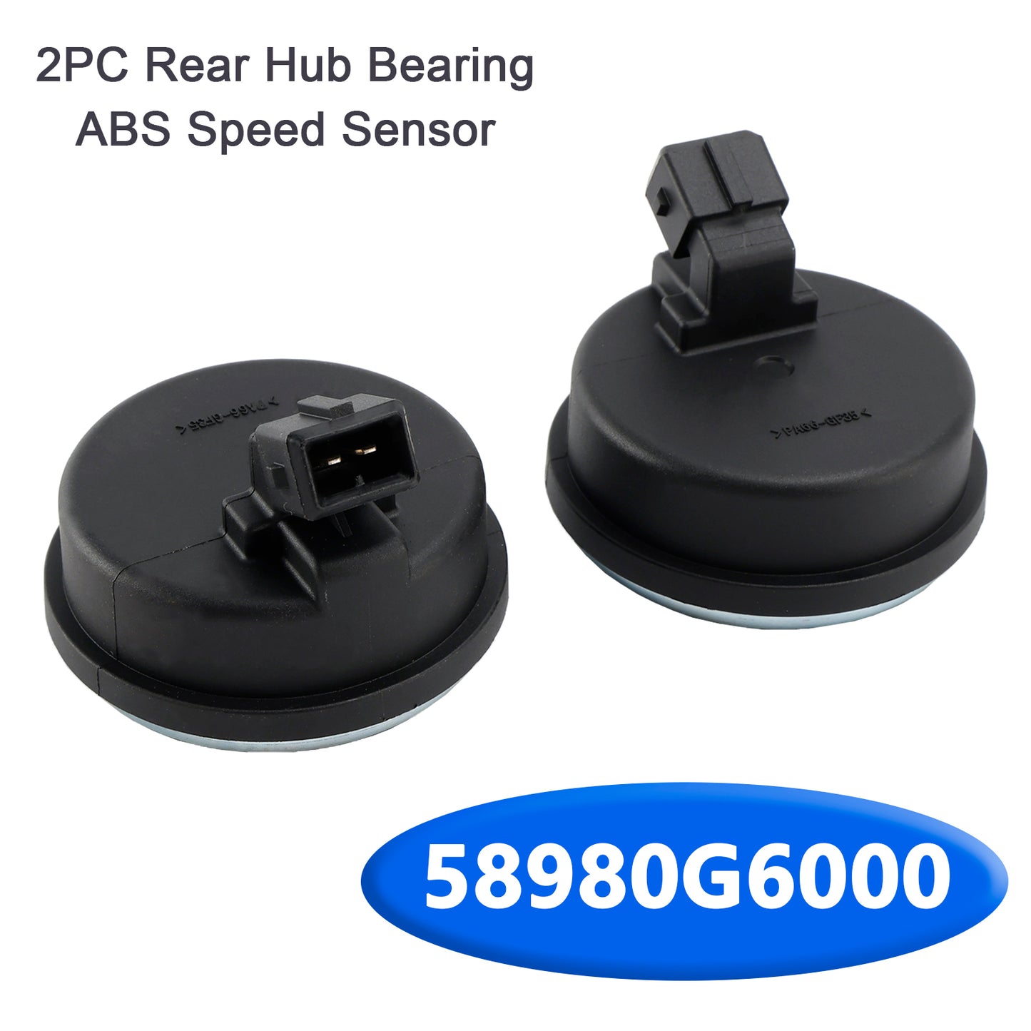 2 sensori di velocità ABS per mozzo posteriore per Kia Picanto Morning 2017-20 58980G6000